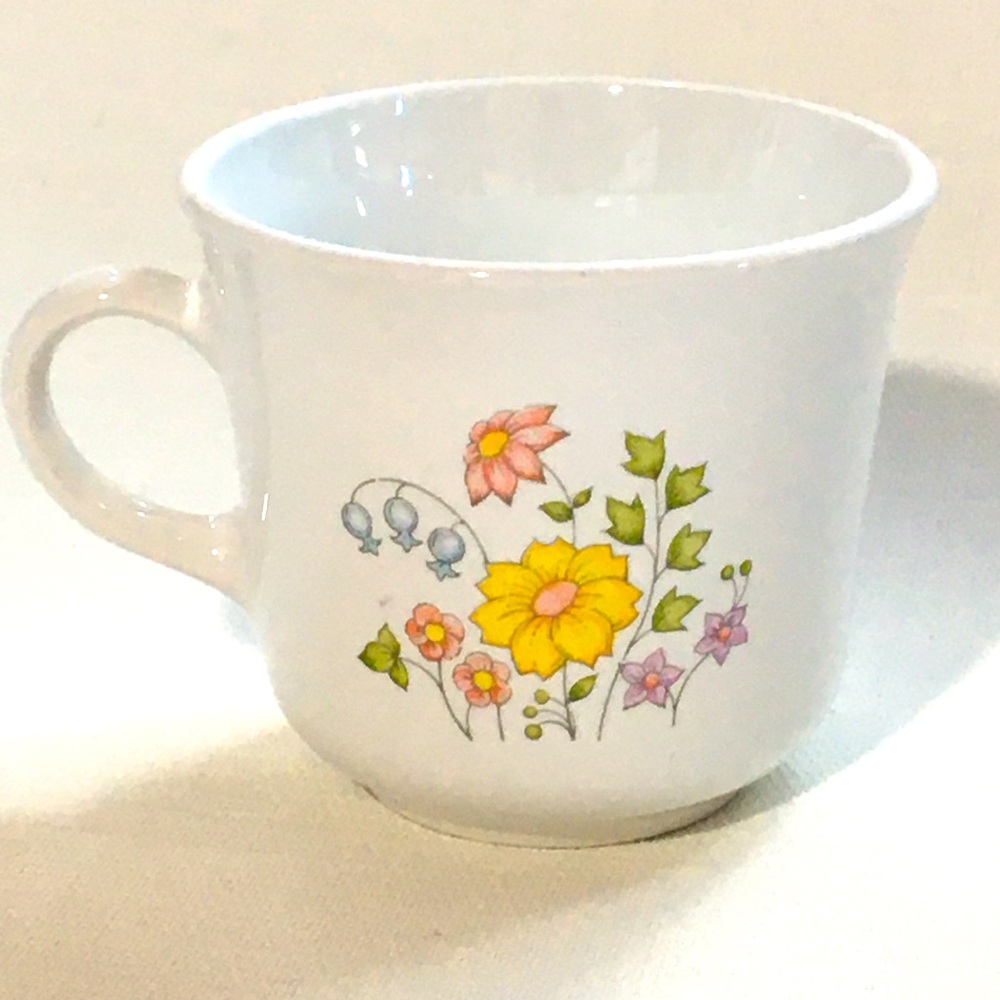 Vintage Corelle Spring Meadow‎ Coffee Tea Cup